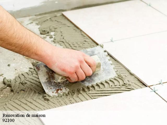 Rénovation de maison 92100