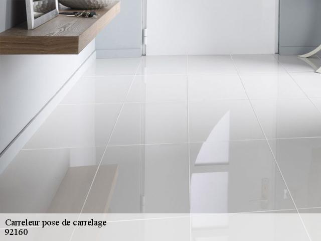 Carreleur pose de carrelage  92160